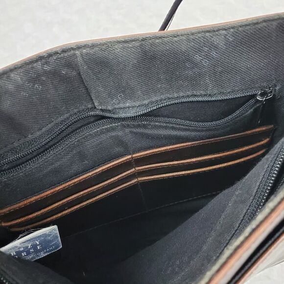 Crazy Horse by Liz Claiborne Shoulder Bag Brown - Picture 7 of 10